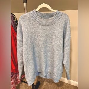 H&M Baby Blue Crewneck Sweater